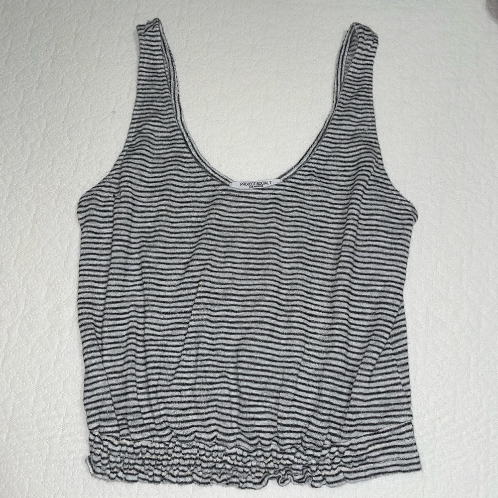 striped tank top